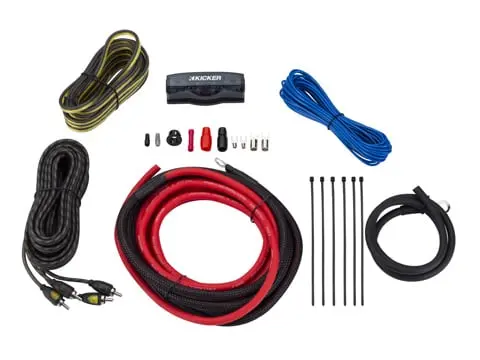 Kicker 6Awg 2-Channel Amp Kit 1