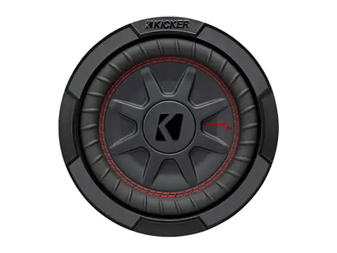 Kicker 8" Comprt 2 Ohm Subwoofer 1