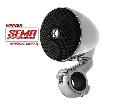 Kicker Psm 3" 2Ω Chrome Enclosed Speaker Pair 2