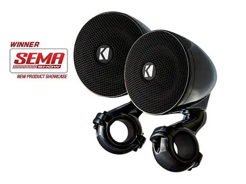 Kicker Psm 3" 4Ω Gloss Black Enclosed Speaker Pair 1