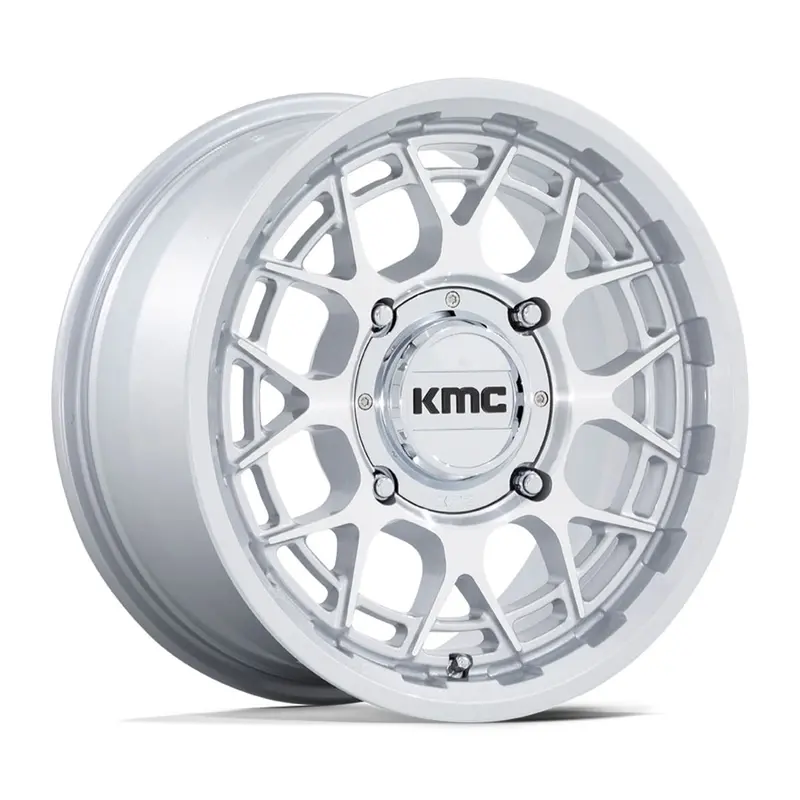Kmc Ks139 Technic Utv Wheel - Silver Machined 2