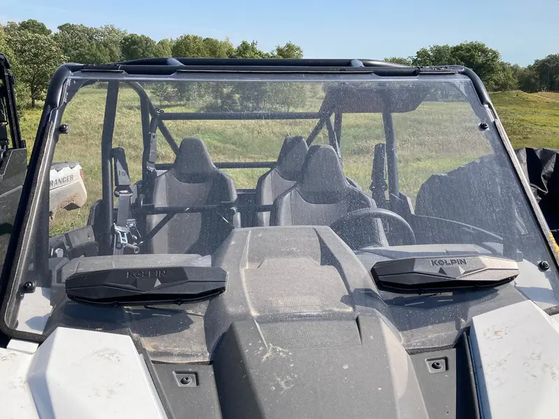 Kolpin '24 Polaris Rzr Xp 1000 Full-Fixed Vented Utv Windshield 2