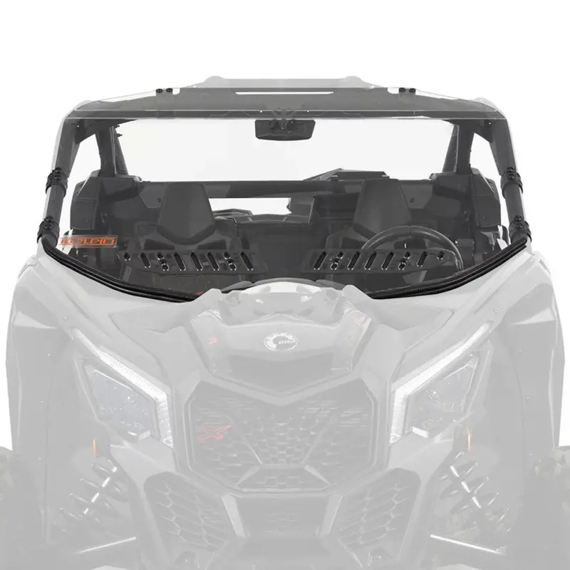 Kolpin Can-Am Maverick X3 Full Fixed Vented Utv Windshield 2