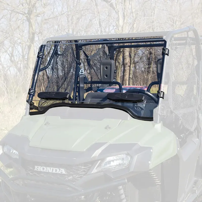 Kolpin Honda Pioneer 700 Utv Full Fixed Vented Windshield 1