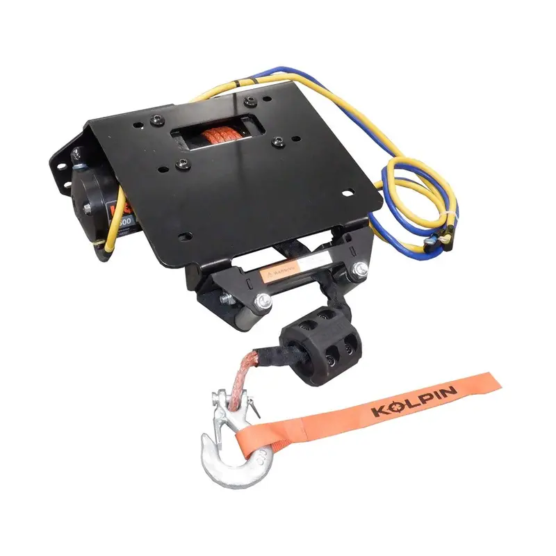 Kolpin Honda Talon 1000 Quick Mount Winch 4500Lb Synthetic Rope 1