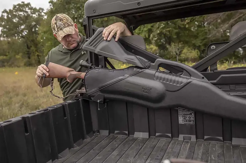 Kolpin Polaris Ranger Utv Lock & Ride Compatible In-Bed Gun Boot 6.0 Mount 2