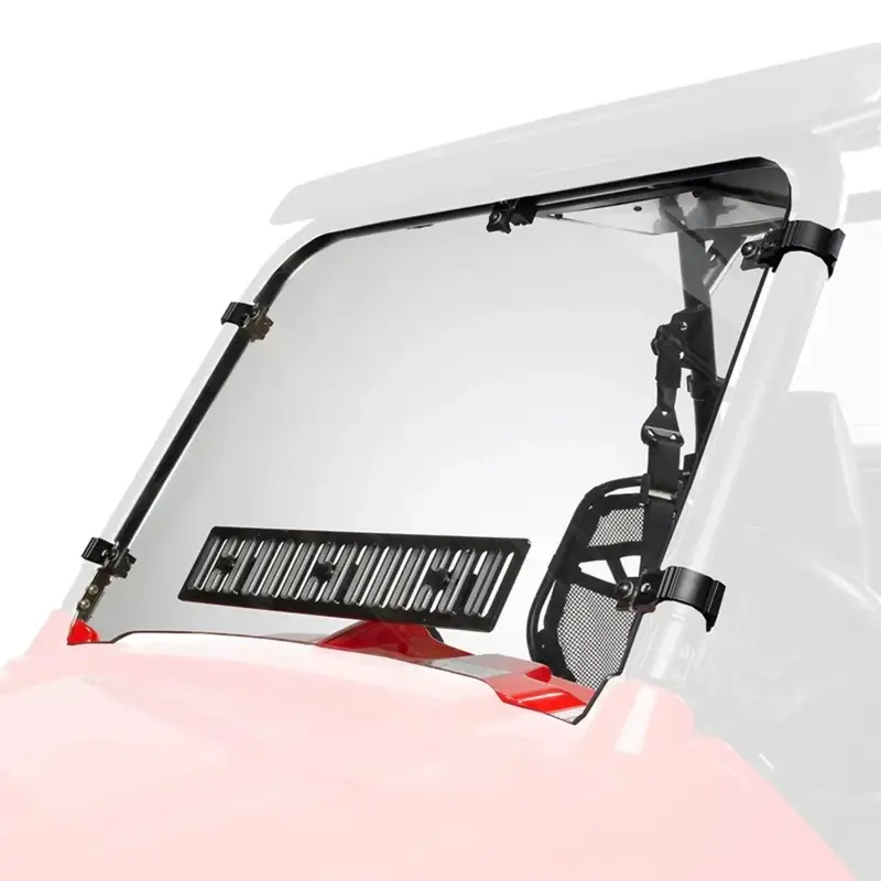 Kolpin Polaris Rzr Full Fixed Vented Utv Windshield 1