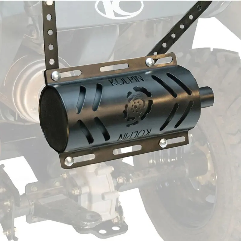 Kolpin Stealth Exhaust 2.0 System With Heat Shield 1
