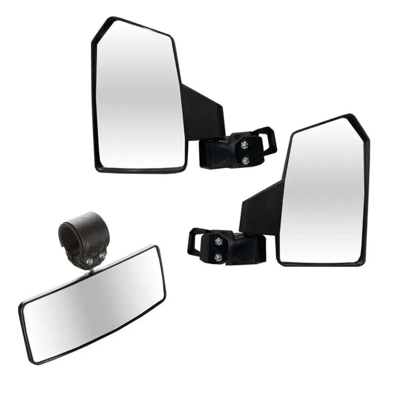Kolpin Utv Portrait Sides & Rearview Mirror Combo Kit 1