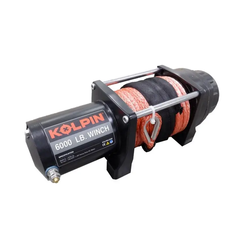 Kolpin Winch Kit 6000 Lb Synthetic Rope 1