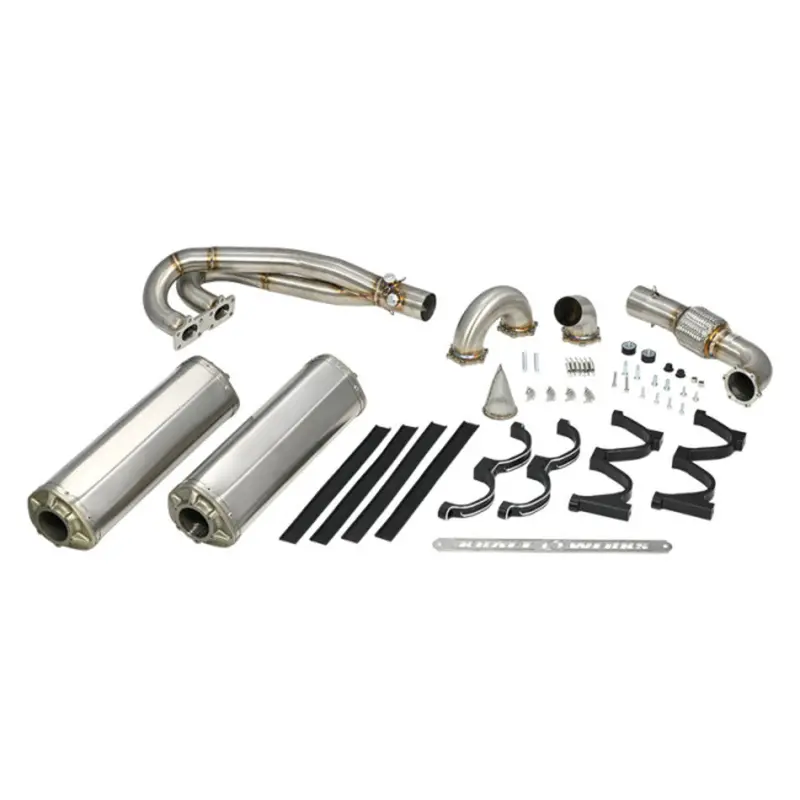 Kraftwerks '14-'23 Polaris Rzr Full Exhaust Dual Muffler 1