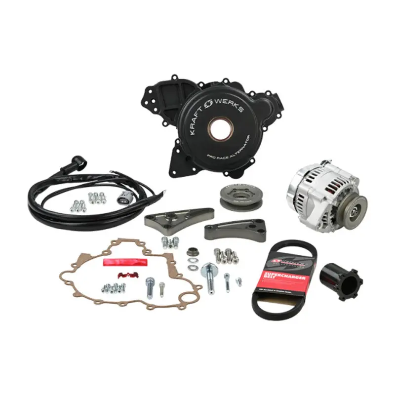 Kraftwerks '22-'24 Polaris Rzr Turbo R 60Amp Pro-Race Alternator Kit 1