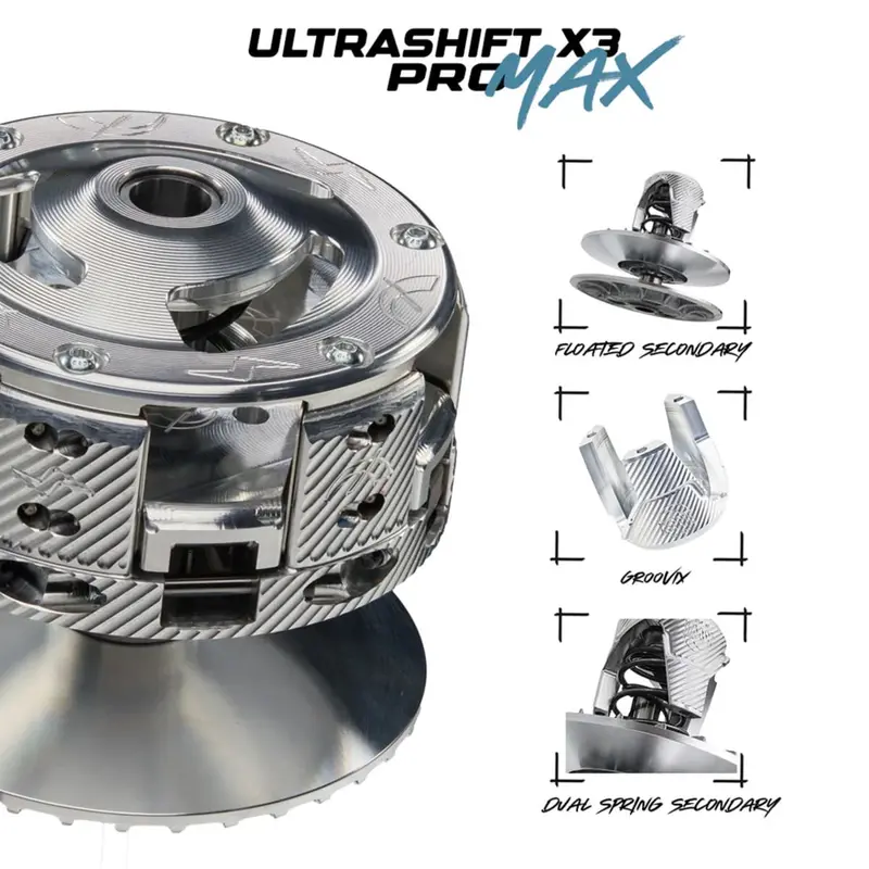 KWI Clutching UltraShift System for Can-Am Maverick X3