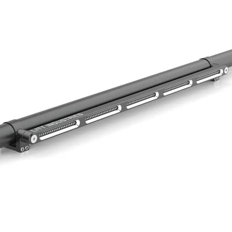 Litt Industries 28" Billet Aluminum Led Chase Light Bar - Amber/Amber 1