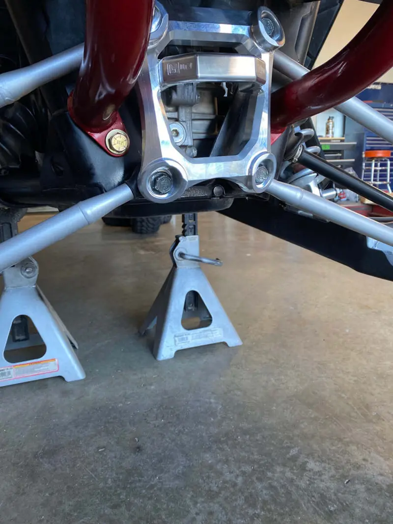 Lm Utv '14+ Polaris Rzr Rear Pull Plate 2