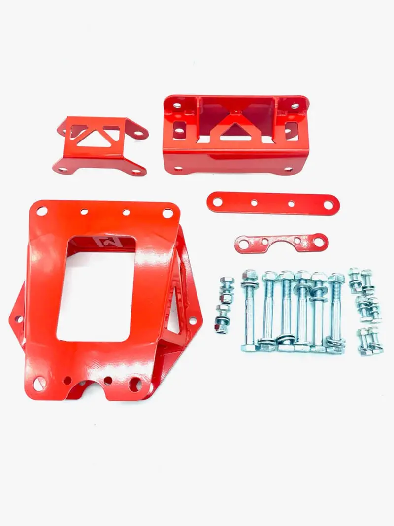 Lm Utv Can-Am Maverick X3 Front Gusset Kit 5