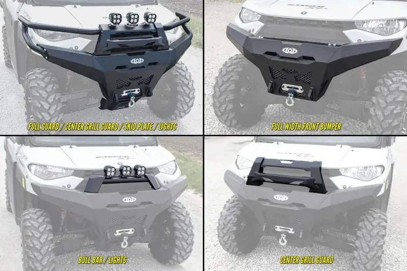 Lod Off-Road Polaris Ranger Destroyer Full Width Front Bumper 1
