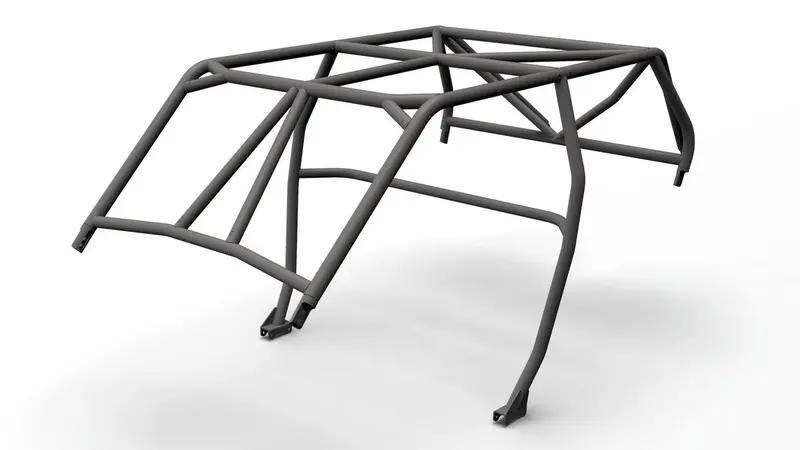 Lsk '14+ Polaris Rzr Xp 4 Seat Flat Cage 1