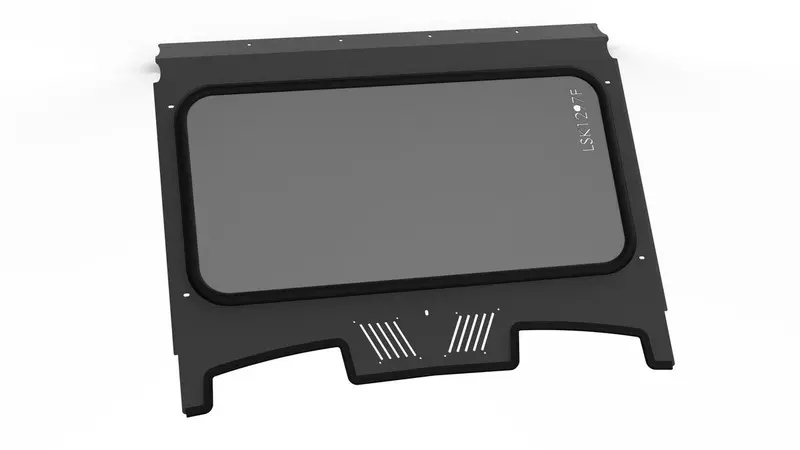 Lsk '19+ Polaris Rzr Xp 1000 4 Seat Flat Windshield Kit 1