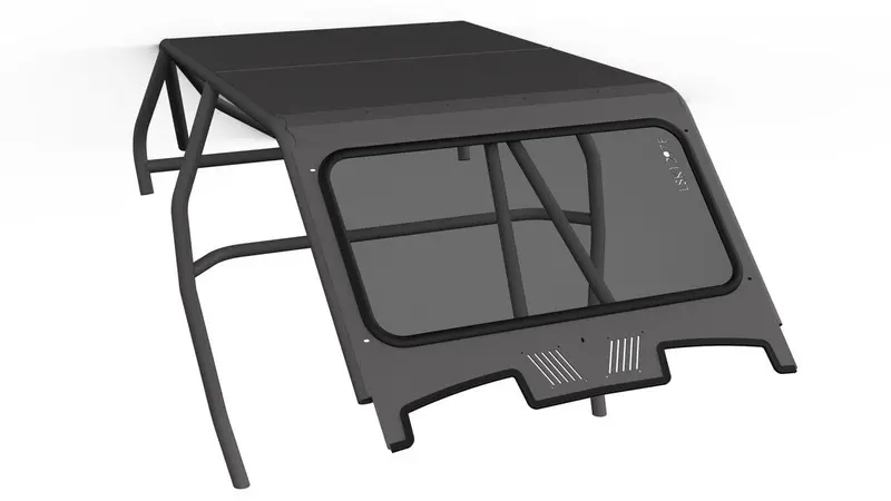 Lsk '19+ Polaris Rzr Xp 1000 4 Seat Flat Windshield Kit 2
