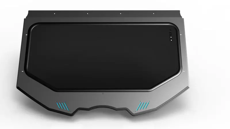 Lsk Polaris Rzr Pro R 2 Seat Radius Windshield Kit 1