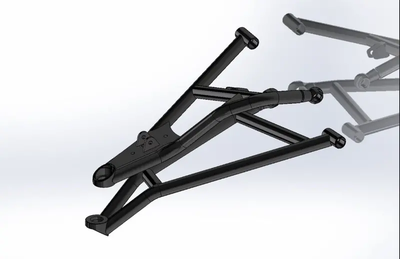 L&W Fab '24 Polaris Rzr Xp 1000- 1.75″ Forward A-Arms 2