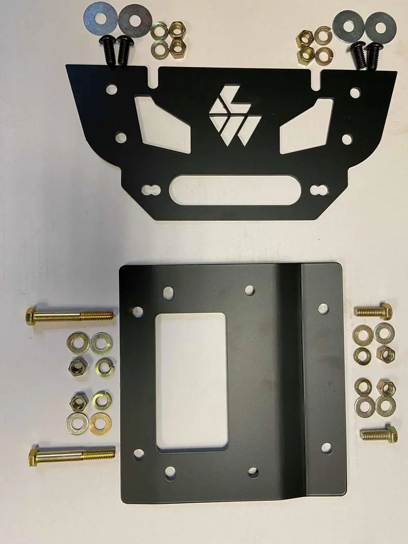 L&W Fab Kawasaki Krx 1000 Winch Mount 1