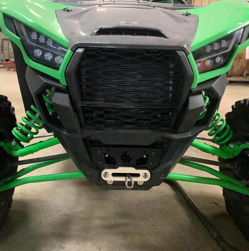 L&W Fab Kawasaki Krx 1000 Winch Mount 2