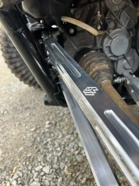 L&W Fab Kawasaki Krx Radius Rods 6