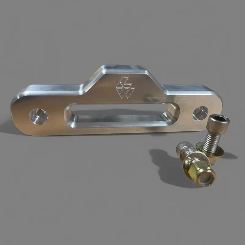L&W Fab Polaris Rzr 6” Aluminum Fairlead 1