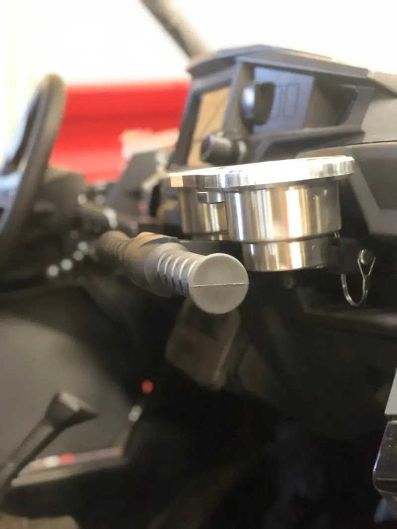L&W Fab Polaris Rzr Aluminum Drink Carrier 2