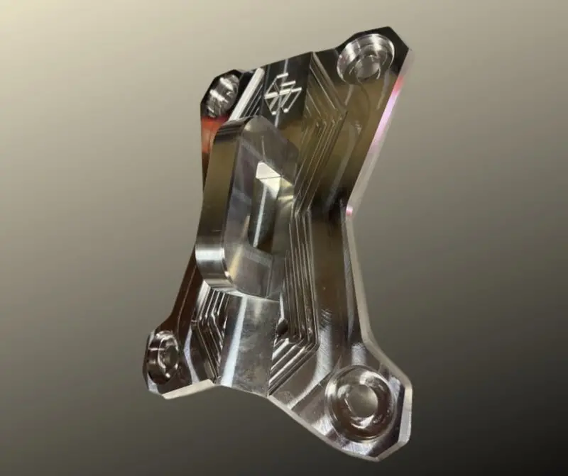 L&W Fab Polaris Rzr Pro R/Turbo R/Pro S Radius Rod Plate 2