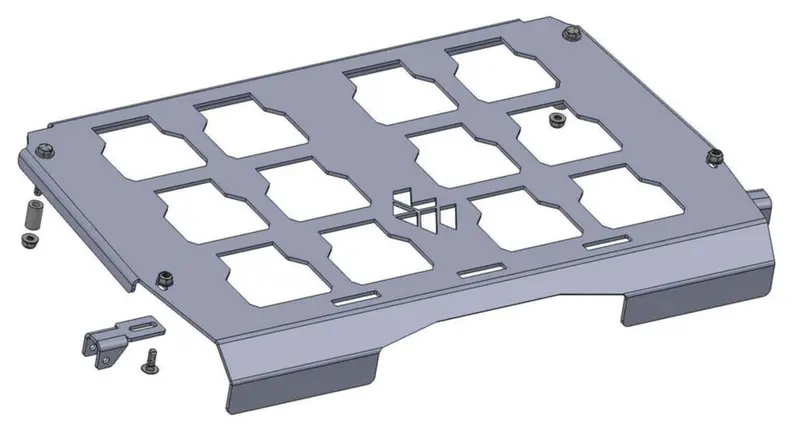 L&W Fab Polaris Rzr Pro Xp/Pro R/Turbo R Packout Mount 2
