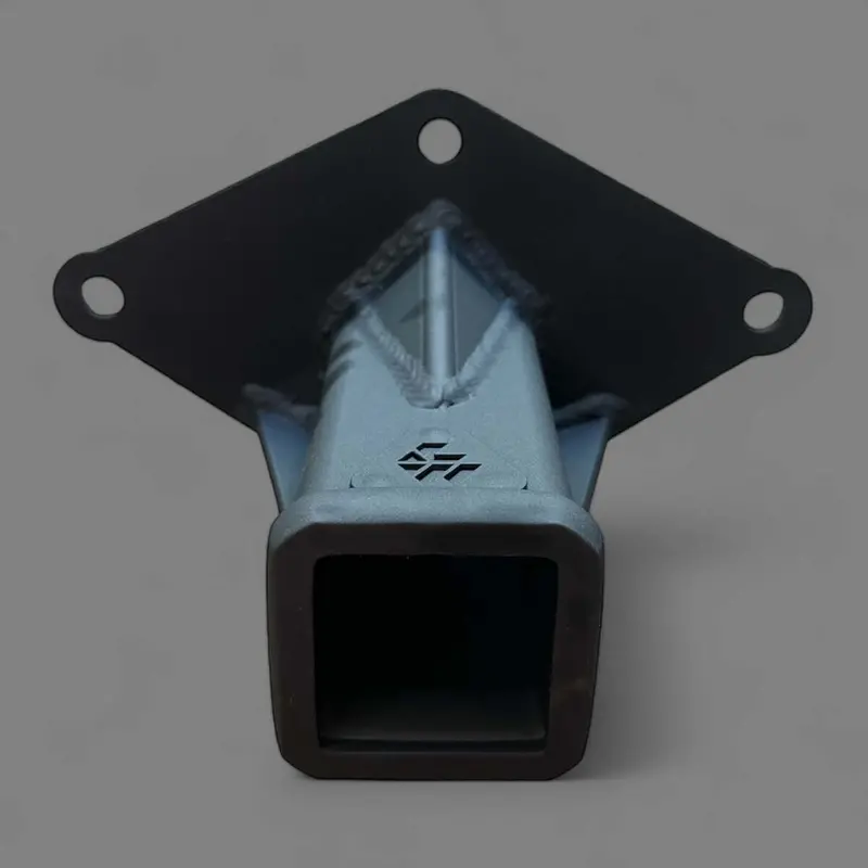 L&W Fab Polaris Rzr Receiver Hitch Add-On Plate 2