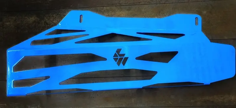 L&W Fab Polaris Rzr Turbo/Turbo S Exhaust Cover 1