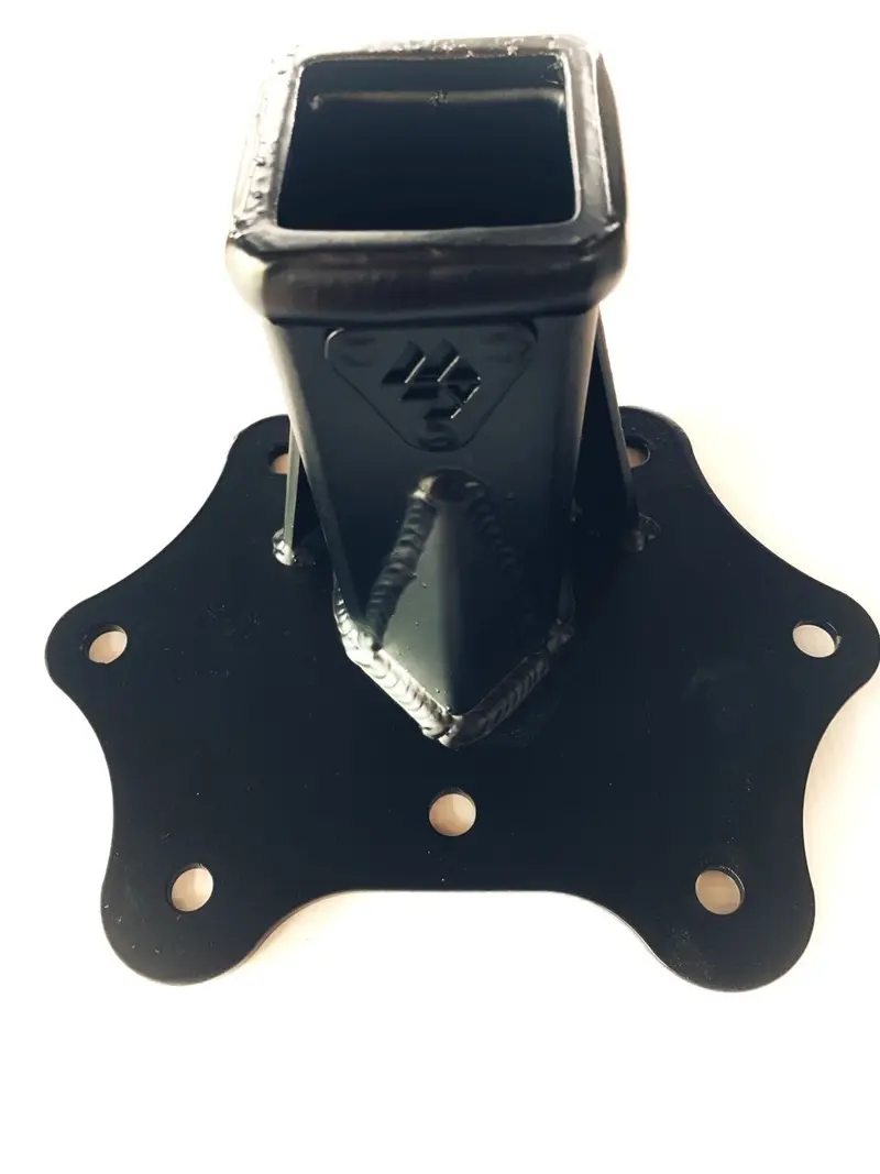 L&W Fab Polaris Rzr Xp 1000/Turbo Receiver Hitch Plate 1