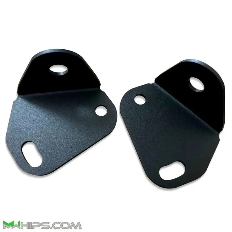 M Whips '17-'21 Can Am Maverick X3 Rear Pillar Whip/Pod Mounting Brackets - Pair 1