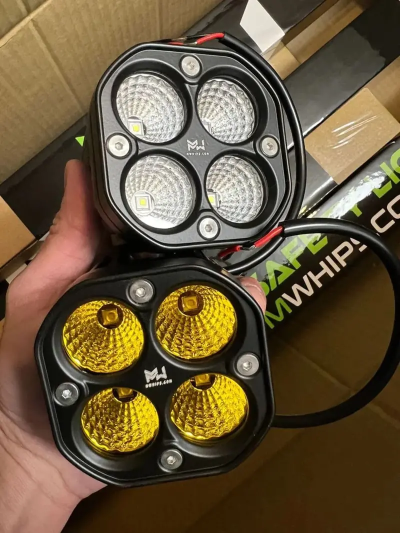 M Whips 3" Led Driving Pods - 3400 Lumens 1
