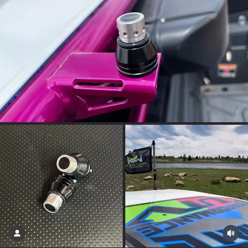 M Whips Ball Bearing Quick Disconnect Base 1