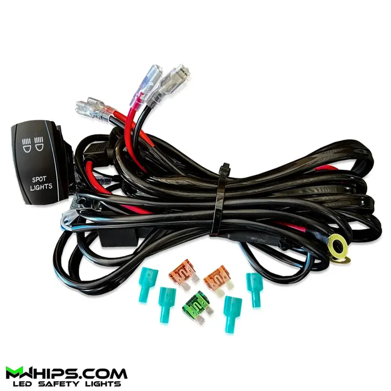 M Whips Dual Lead Wire Harness 1