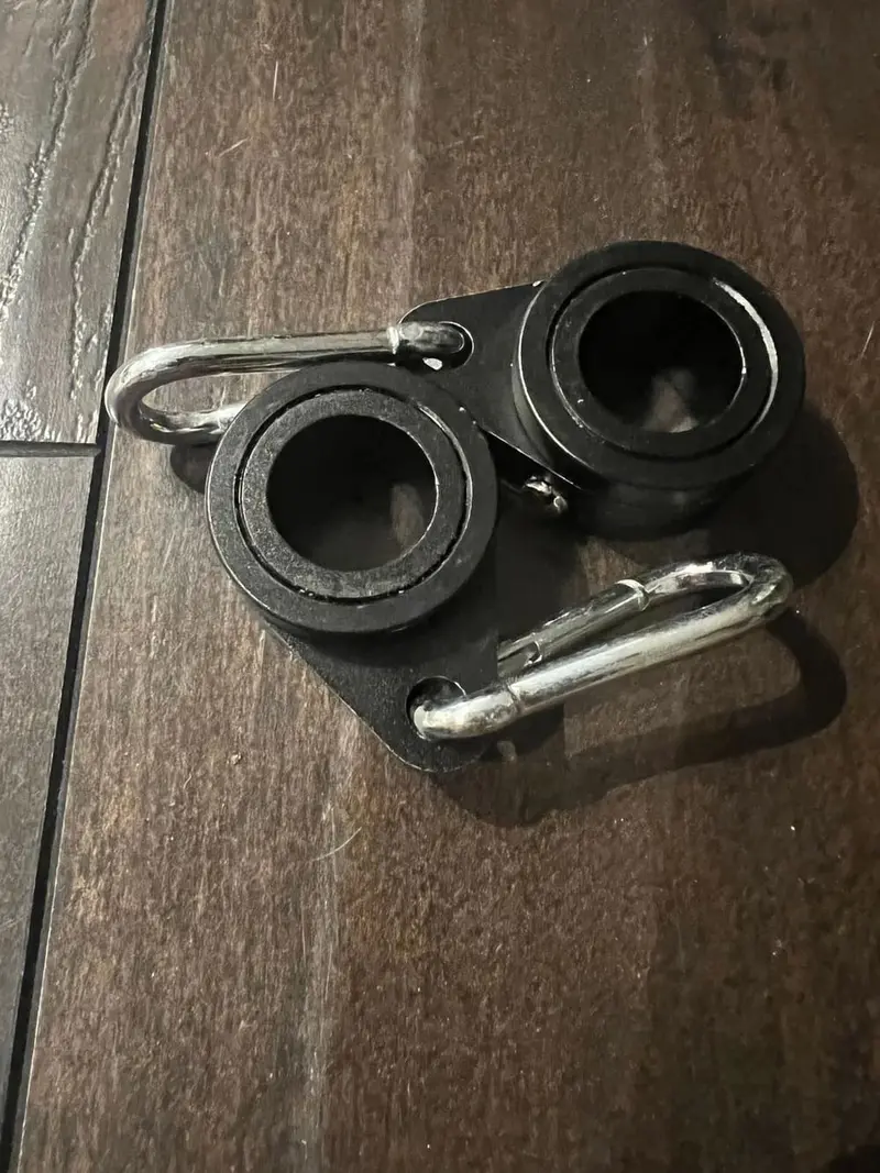M Whips Swivel Day Whip Flag Clips - Pair 1