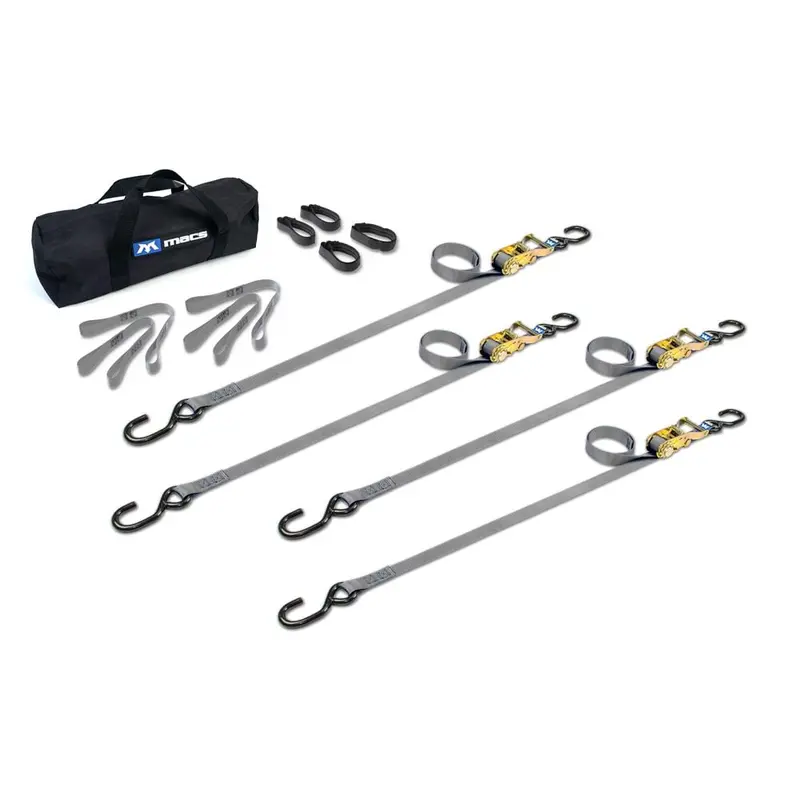 Mac's Tie Downs 1" Atv Motorcycle Ratchet Utility Pack With S-Hook 12