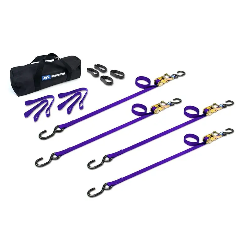 Mac's Tie Downs 1" Atv Motorcycle Ratchet Utility Pack With S-Hook 13