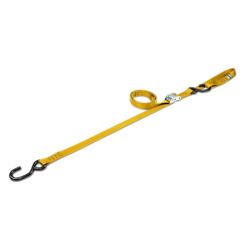 Mac's Tie Downs 1" Motorcycle Cam Tie-Down Strap With Integrated Soft Loop S-Hook 3