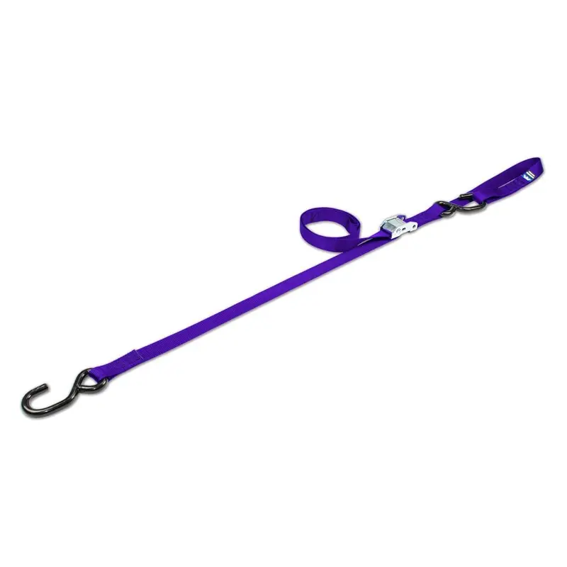 Mac's Tie Downs 1" Motorcycle Cam Tie-Down Strap With Integrated Soft Loop S-Hook 5