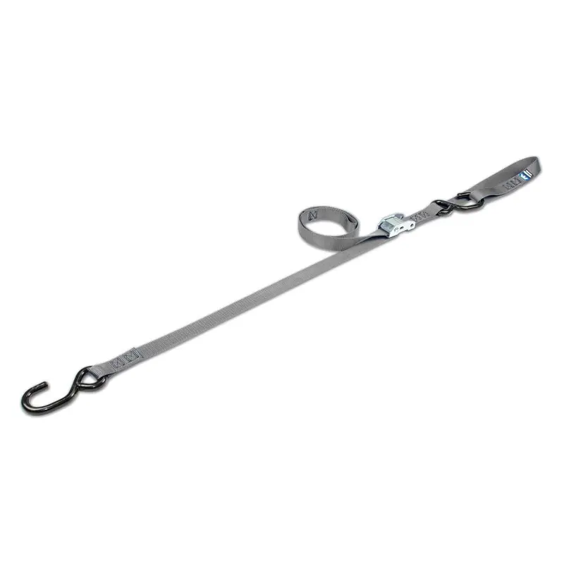 Mac's Tie Downs 1" Motorcycle Cam Tie-Down Strap With Integrated Soft Loop S-Hook 7