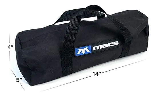Mac's Tie Downs 1" Motorcycle Ratchet Tie-Down Pack With Integrated Soft Loops, Flat Snap Hooks 5