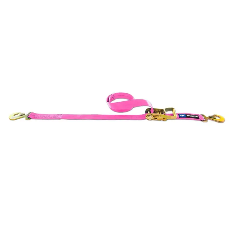 Mac’s Tie Downs 2″ Ratchet Strap with Flat Snap Hook