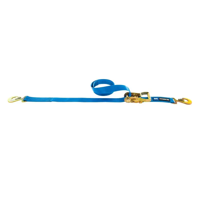Mac's Tie Downs 2" Ratchet Strap With Flat Snap Hook 1
