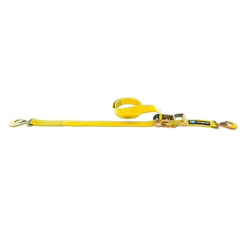 Mac's Tie Downs 2" Ratchet Strap With Flat Snap Hook 8